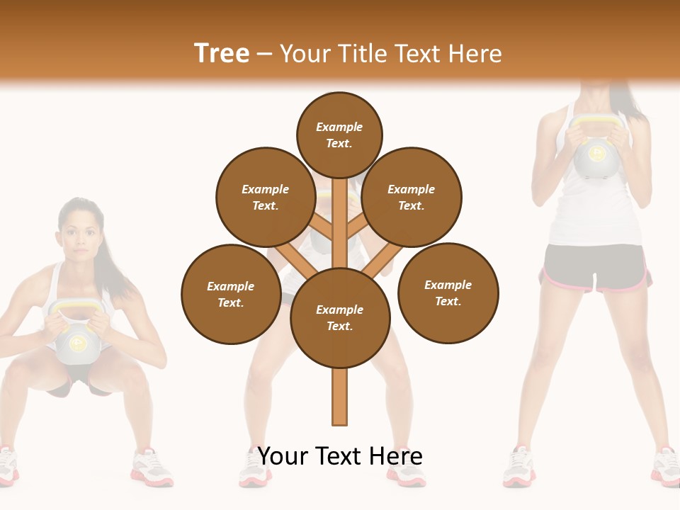 Daughter Peaceful Caucasian PowerPoint Template