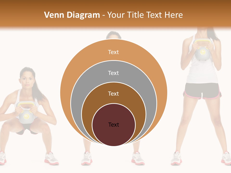 Daughter Peaceful Caucasian PowerPoint Template