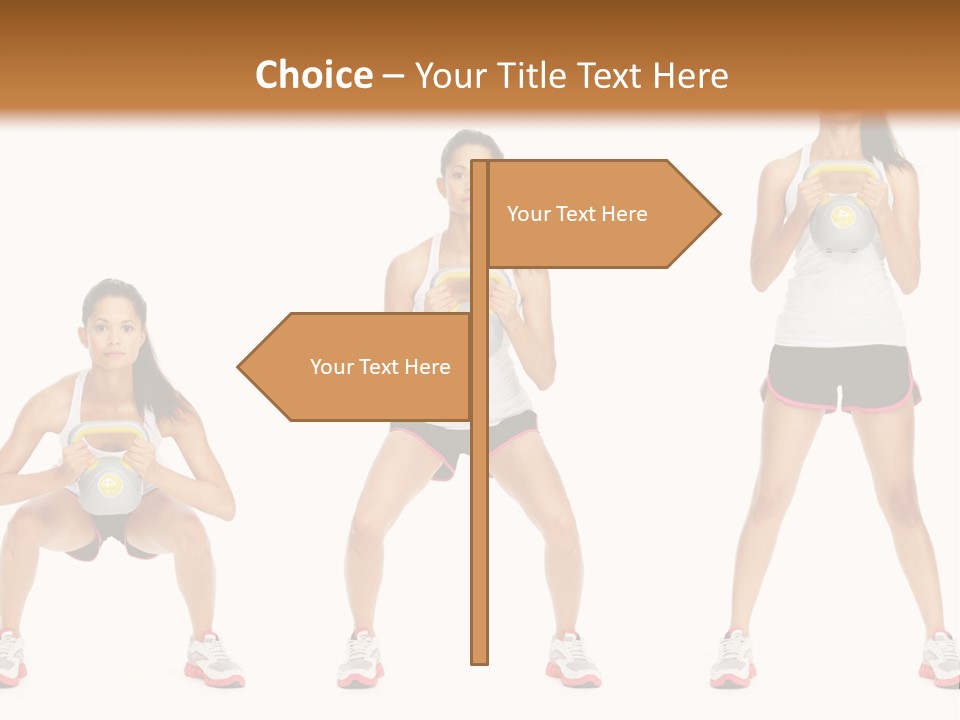 Daughter Peaceful Caucasian PowerPoint Template