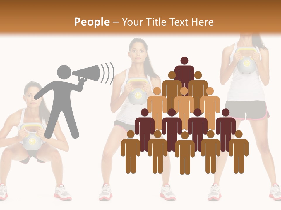 Daughter Peaceful Caucasian PowerPoint Template