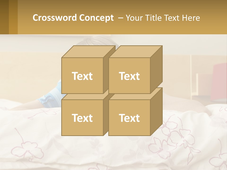 Retired Wave Pensioner PowerPoint Template