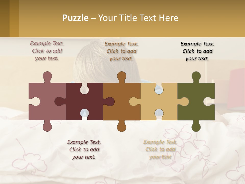 Retired Wave Pensioner PowerPoint Template