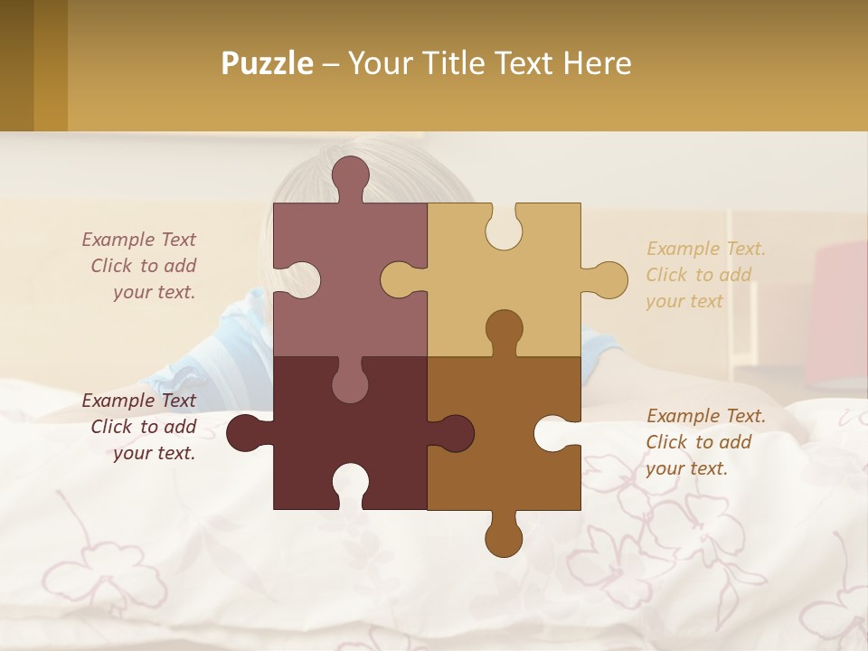 Retired Wave Pensioner PowerPoint Template