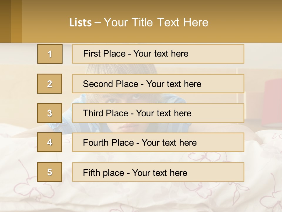 Retired Wave Pensioner PowerPoint Template