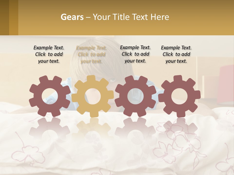 Retired Wave Pensioner PowerPoint Template