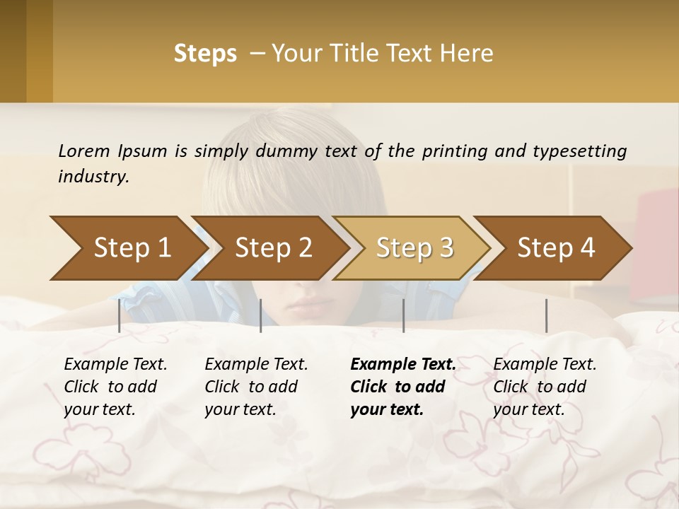 Retired Wave Pensioner PowerPoint Template