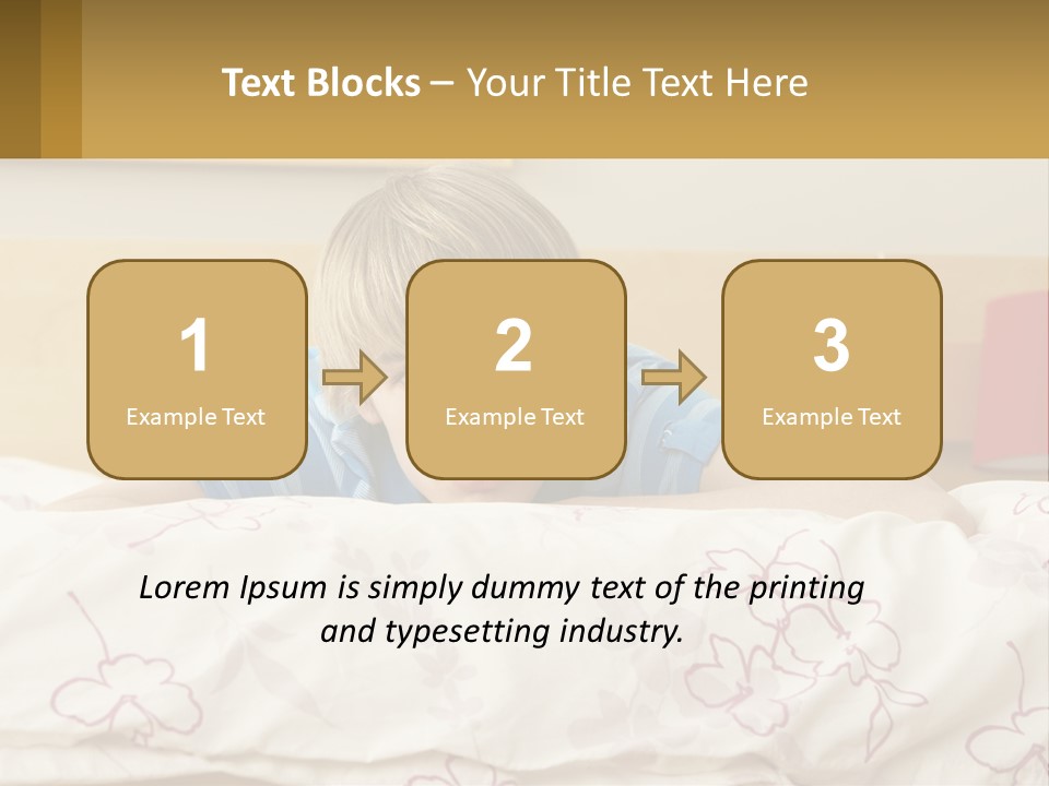 Retired Wave Pensioner PowerPoint Template