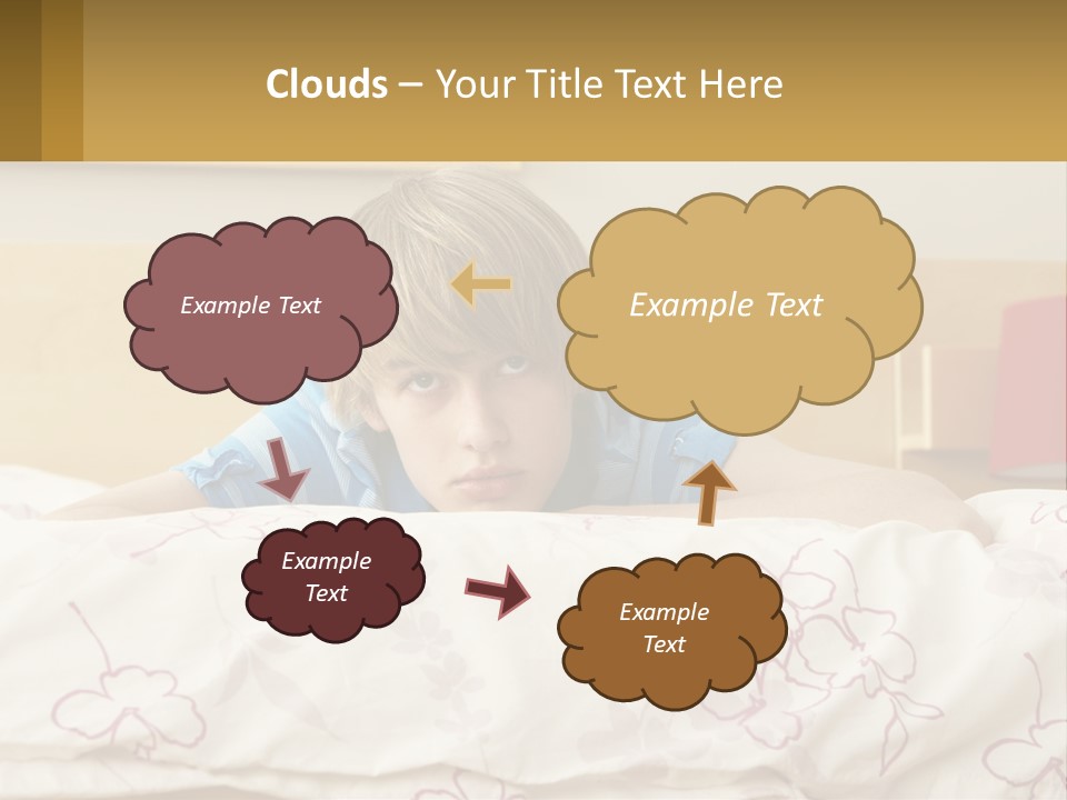 Retired Wave Pensioner PowerPoint Template