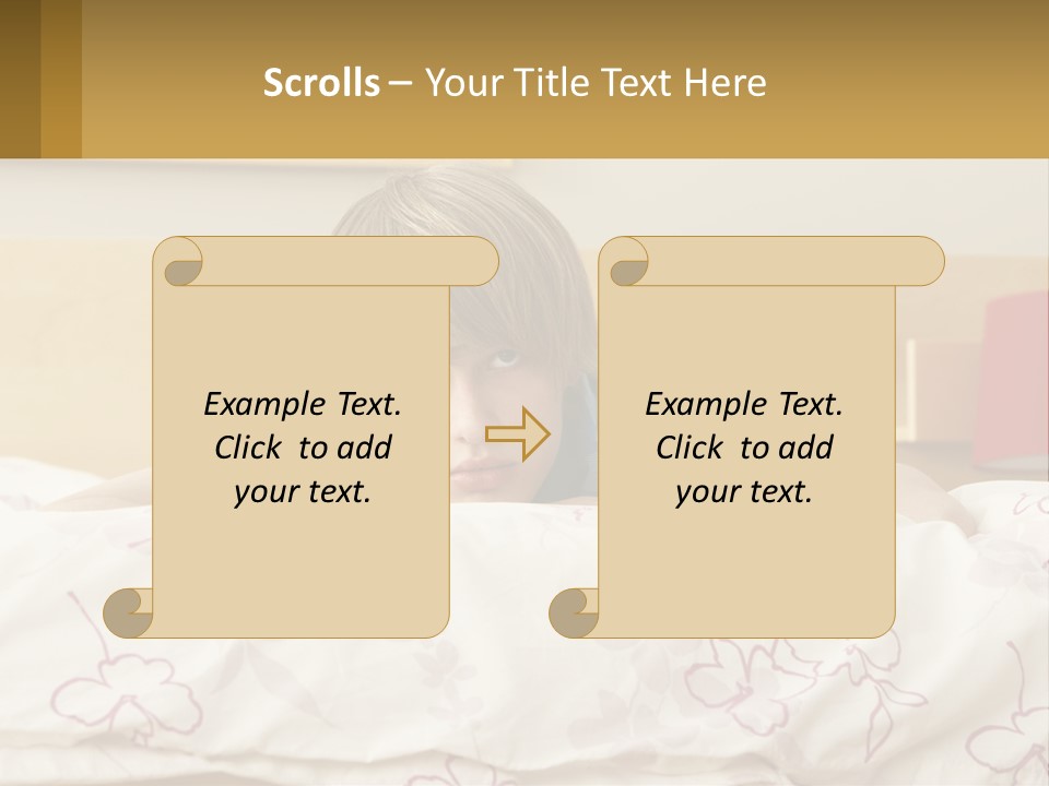 Retired Wave Pensioner PowerPoint Template