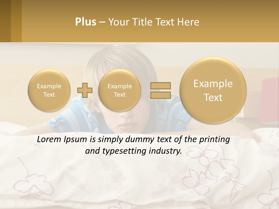 Retired Wave Pensioner PowerPoint Template