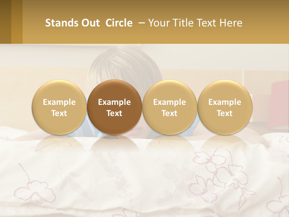 Retired Wave Pensioner PowerPoint Template