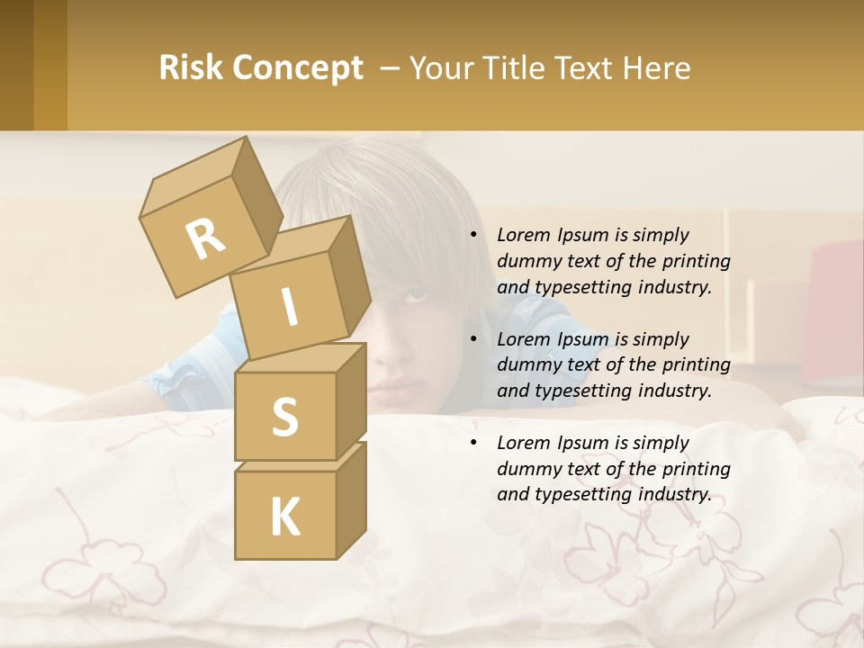 Retired Wave Pensioner PowerPoint Template