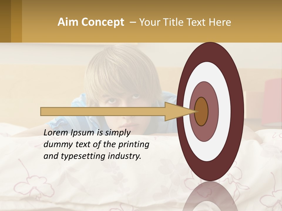 Retired Wave Pensioner PowerPoint Template