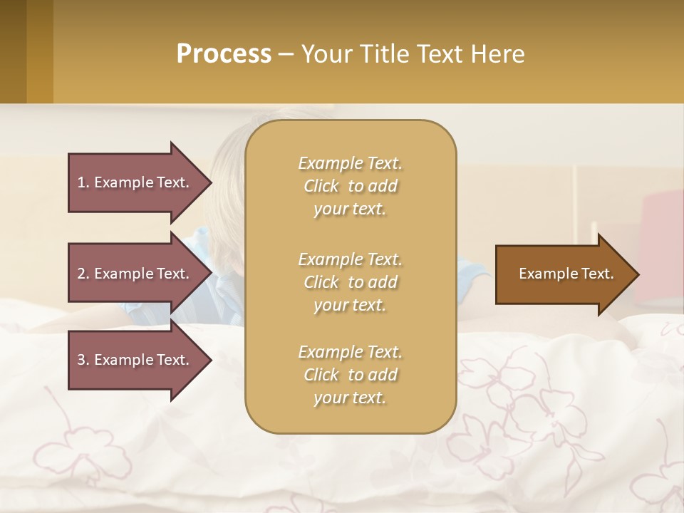 Retired Wave Pensioner PowerPoint Template