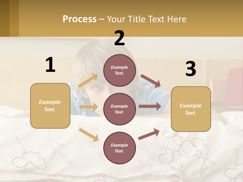 Retired Wave Pensioner PowerPoint Template