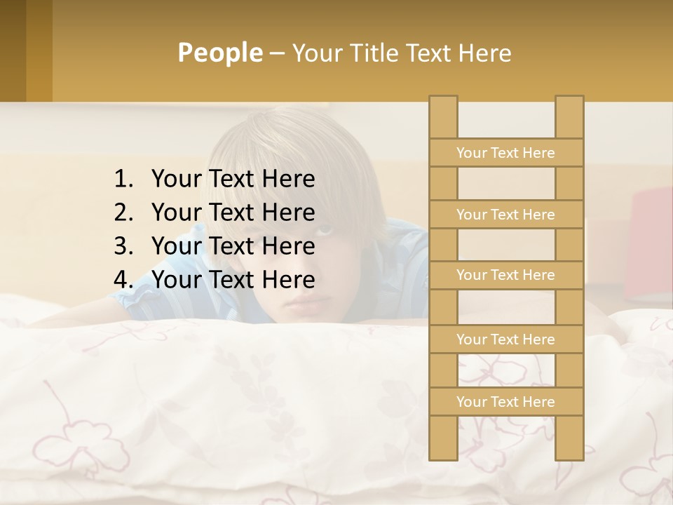 Retired Wave Pensioner PowerPoint Template