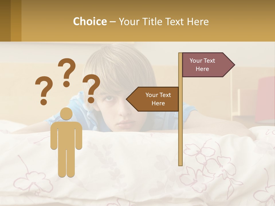 Retired Wave Pensioner PowerPoint Template