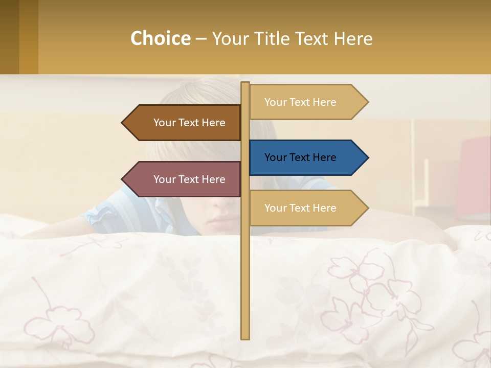 Retired Wave Pensioner PowerPoint Template
