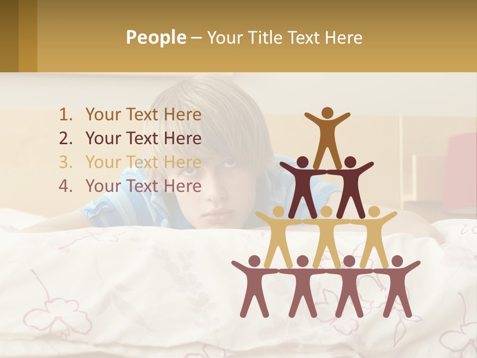 Retired Wave Pensioner PowerPoint Template