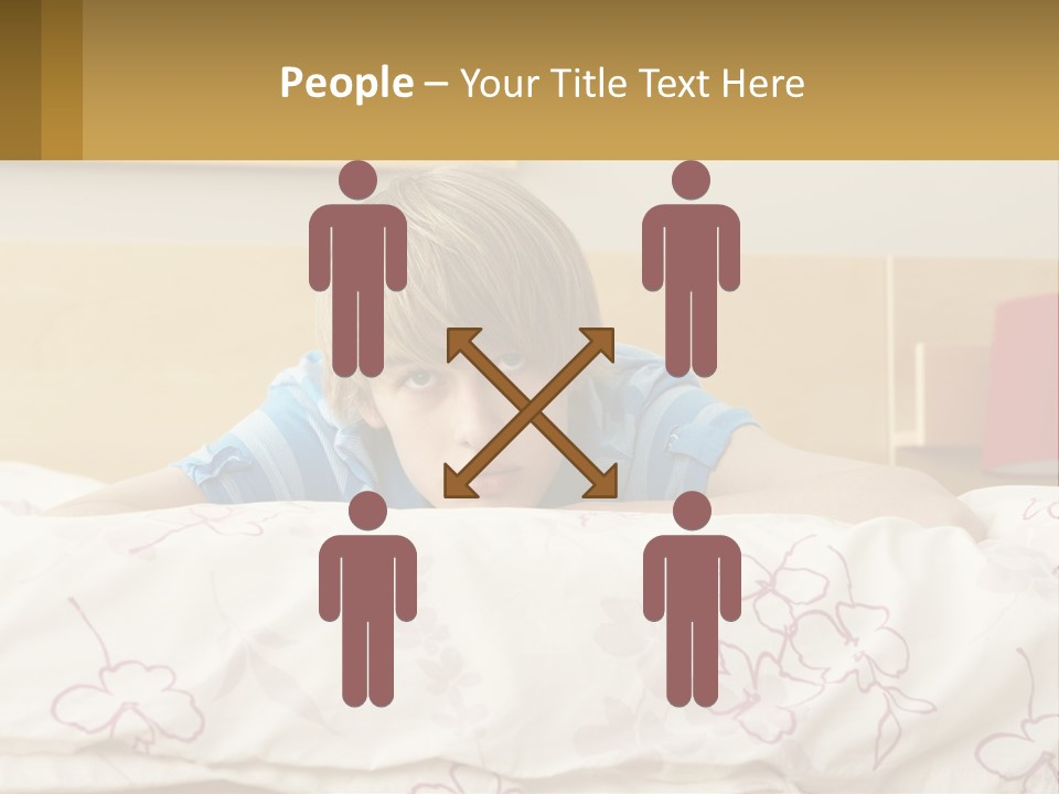 Retired Wave Pensioner PowerPoint Template