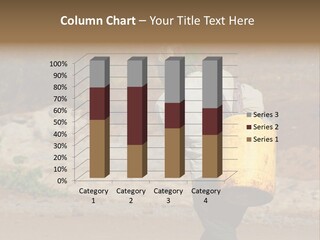 Sunset Coastal Caucasian PowerPoint Template