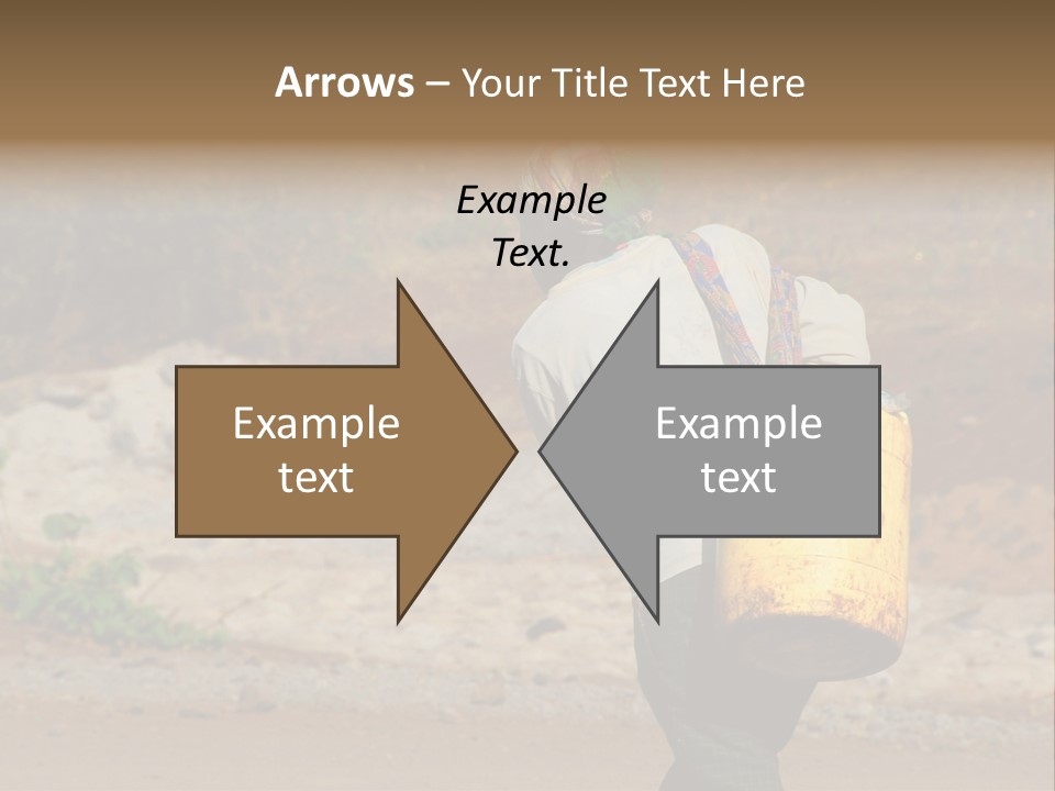 Sunset Coastal Caucasian PowerPoint Template