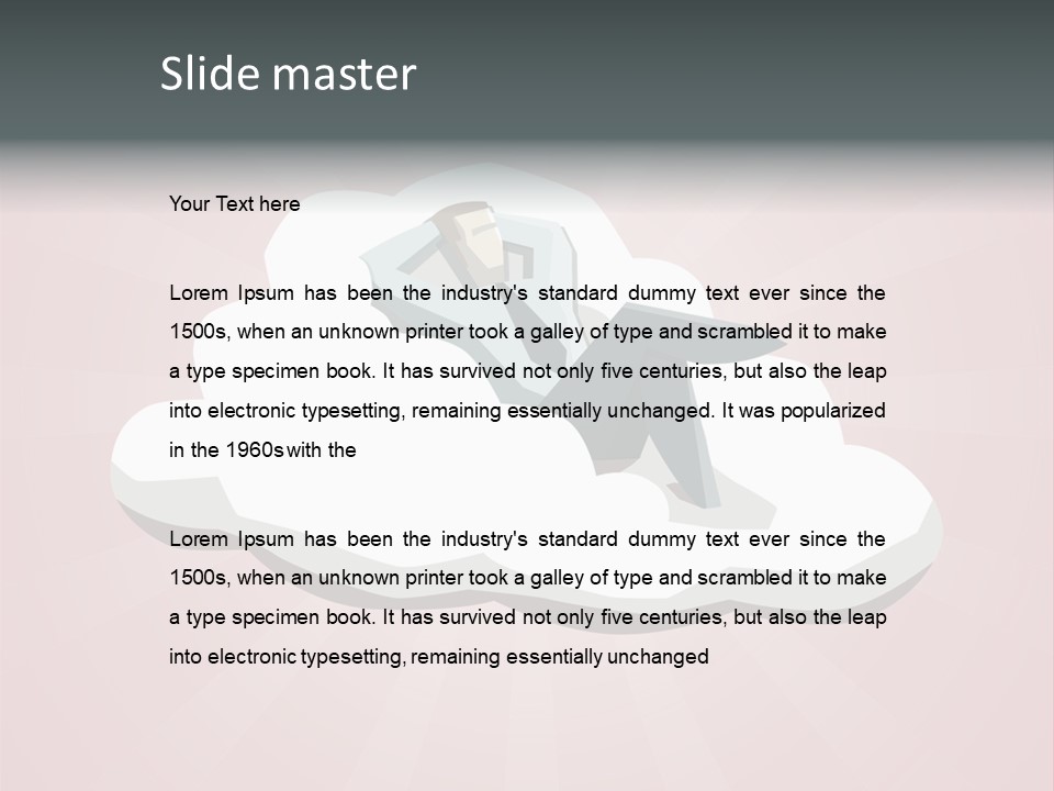 Peaceful Older Lifestyle PowerPoint Template