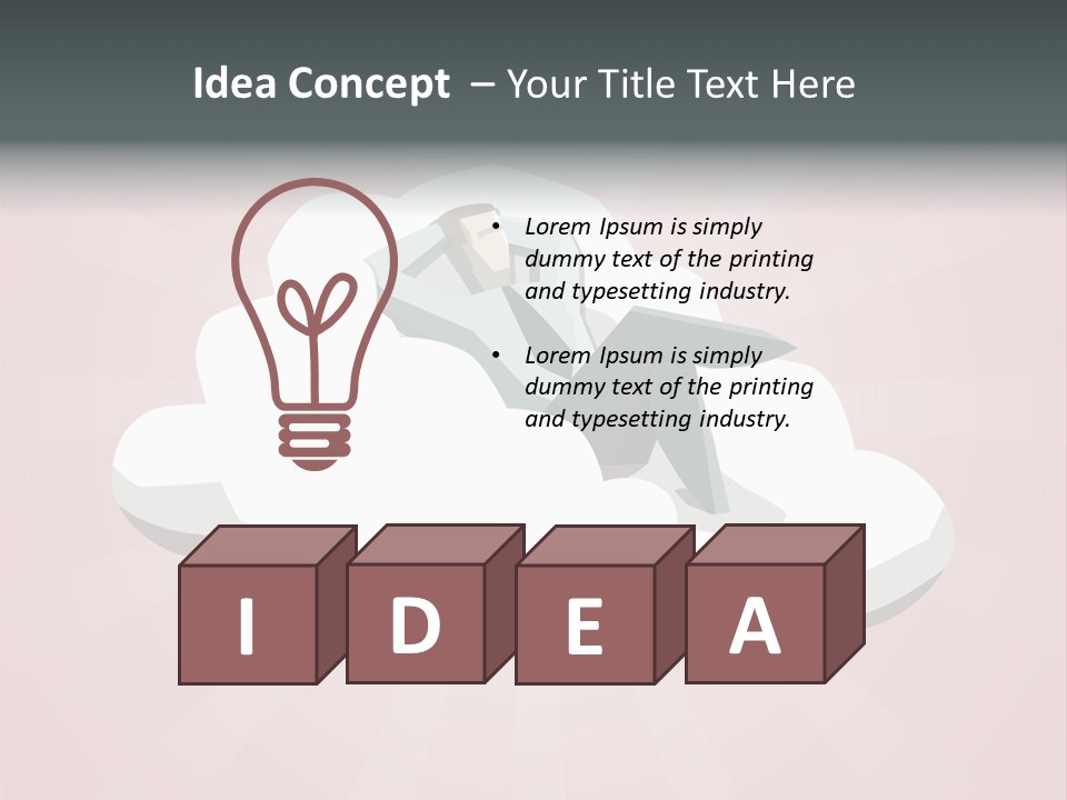 Peaceful Older Lifestyle PowerPoint Template