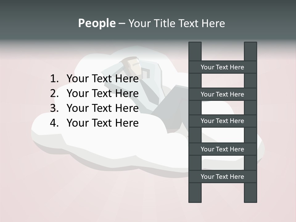 Peaceful Older Lifestyle PowerPoint Template