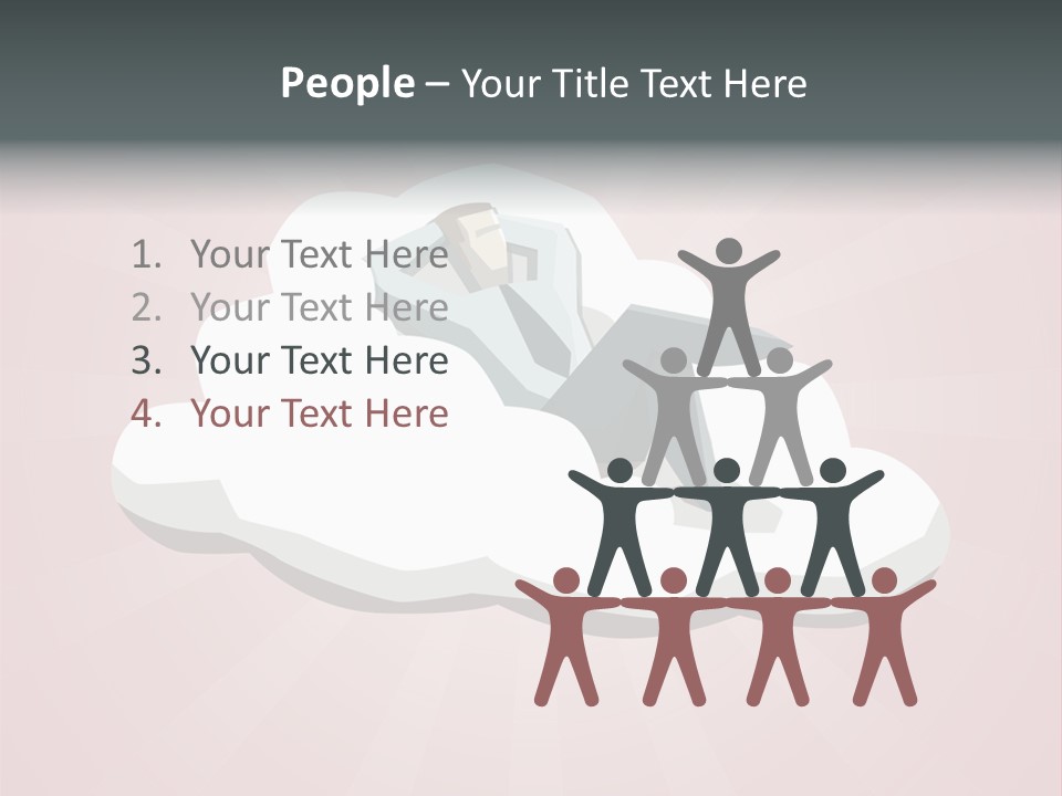 Peaceful Older Lifestyle PowerPoint Template