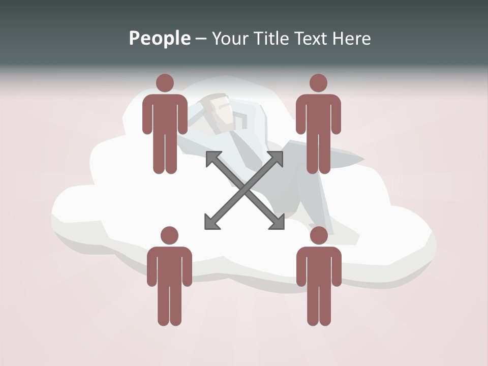 Peaceful Older Lifestyle PowerPoint Template