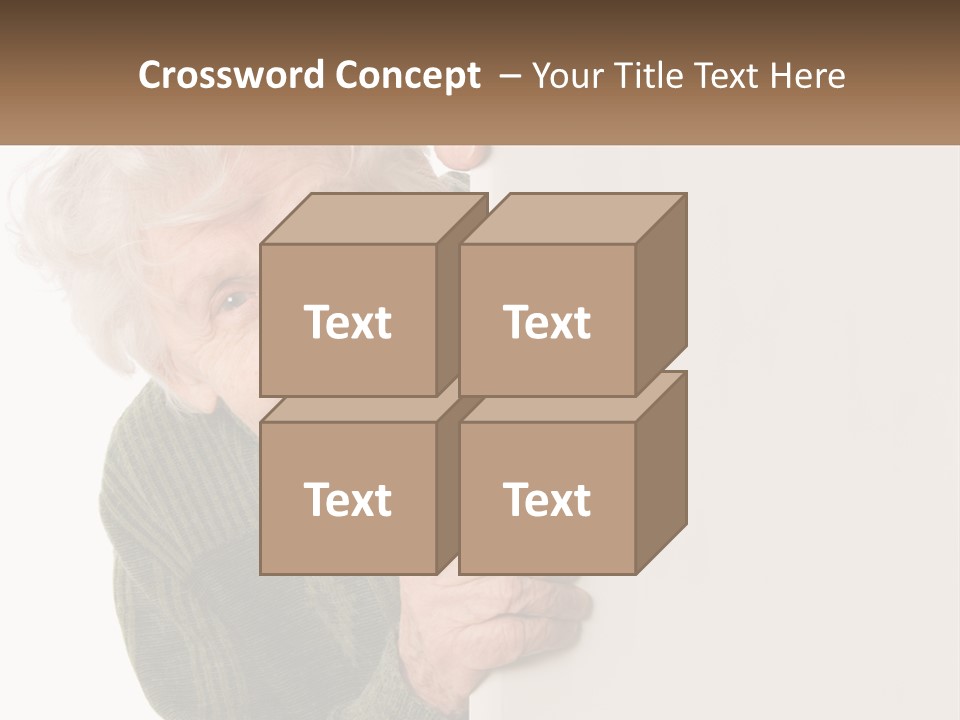 Coast Portrait Peaceful PowerPoint Template