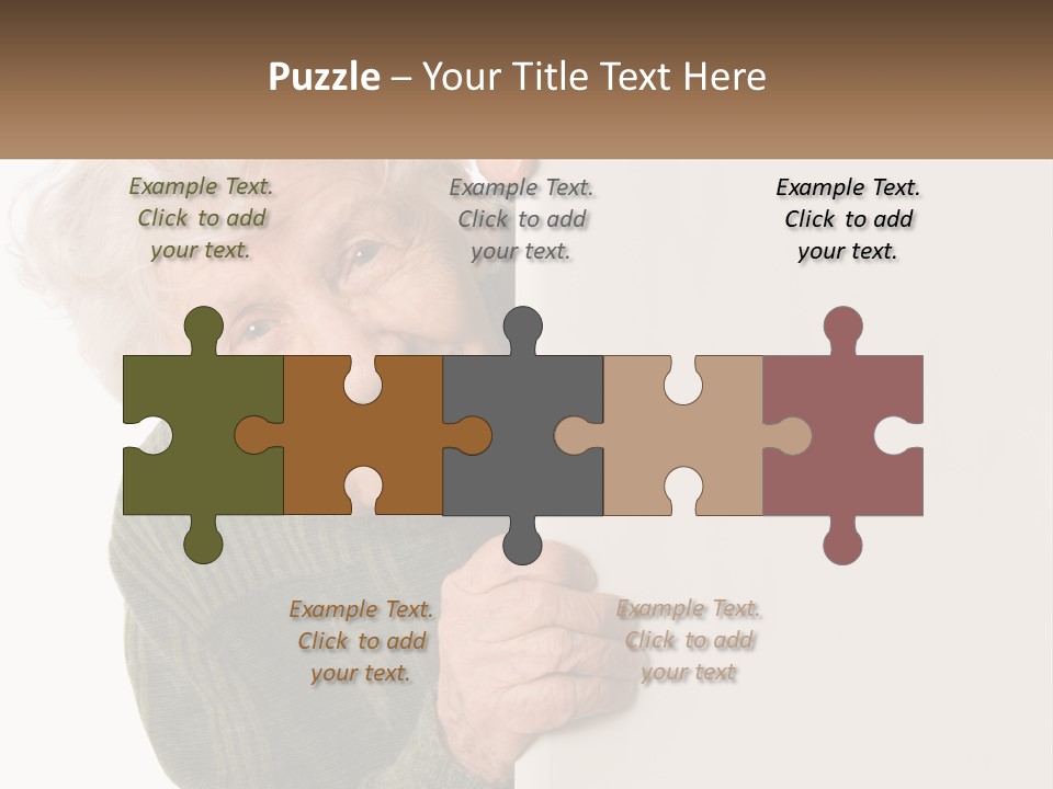 Coast Portrait Peaceful PowerPoint Template