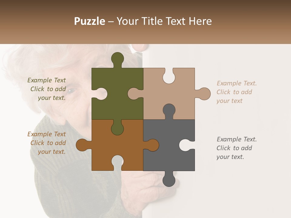 Coast Portrait Peaceful PowerPoint Template