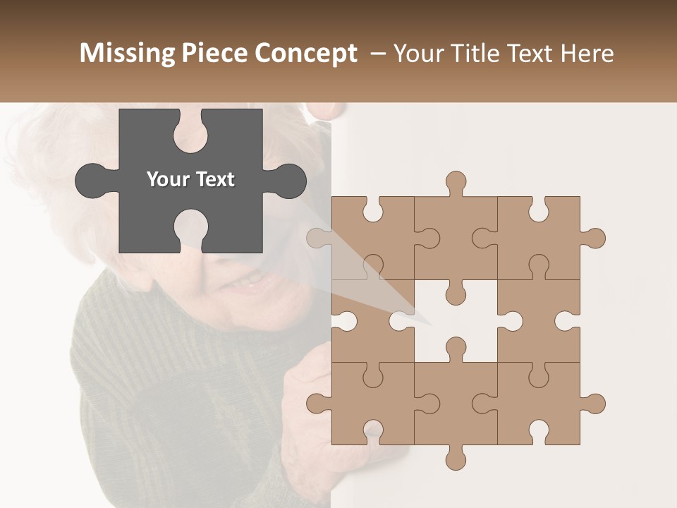 Coast Portrait Peaceful PowerPoint Template