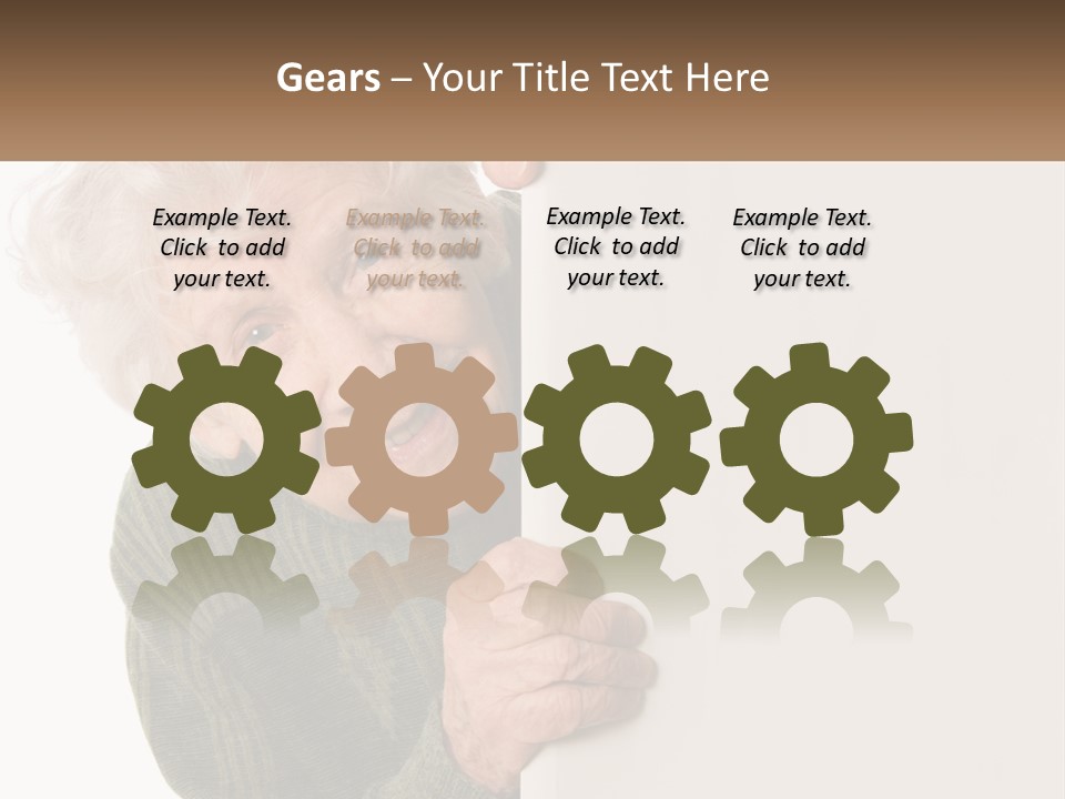 Coast Portrait Peaceful PowerPoint Template