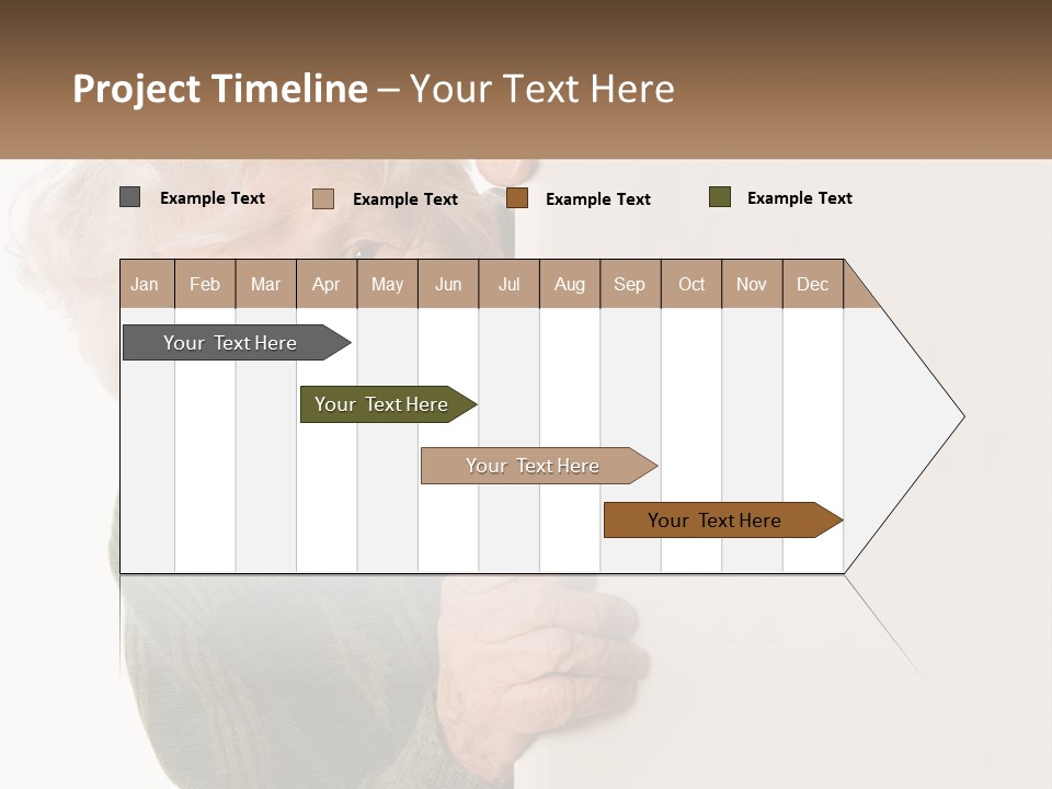 Coast Portrait Peaceful PowerPoint Template