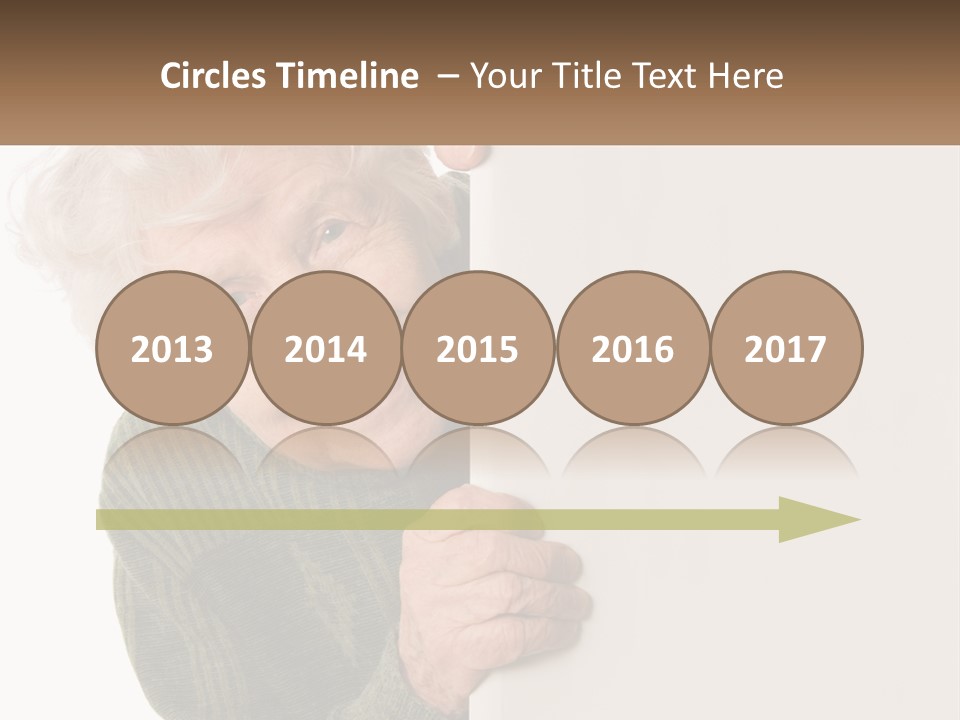 Coast Portrait Peaceful PowerPoint Template