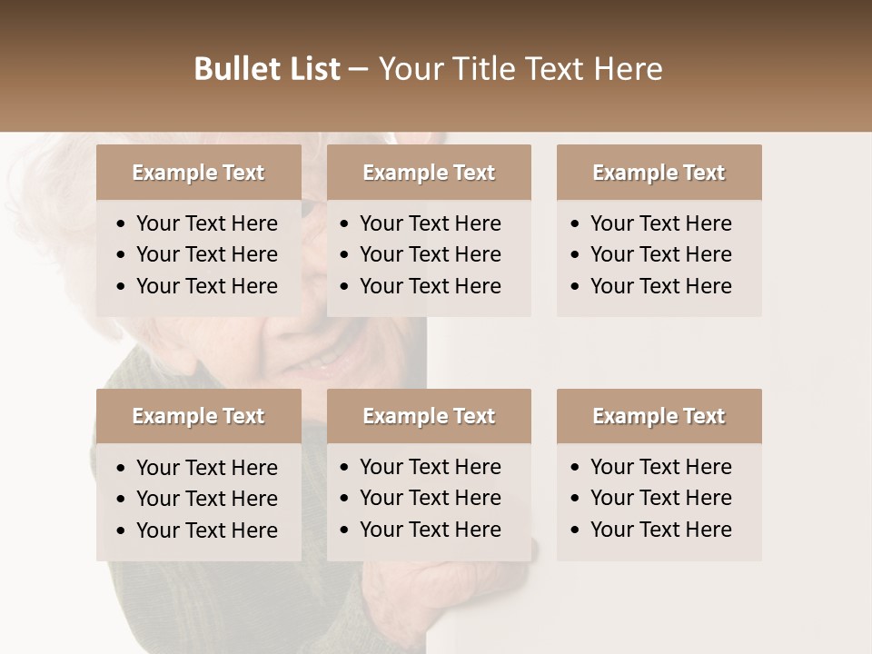 Coast Portrait Peaceful PowerPoint Template