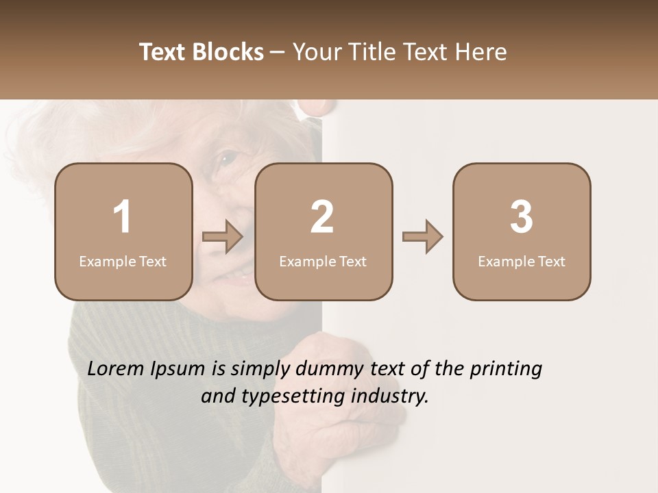 Coast Portrait Peaceful PowerPoint Template