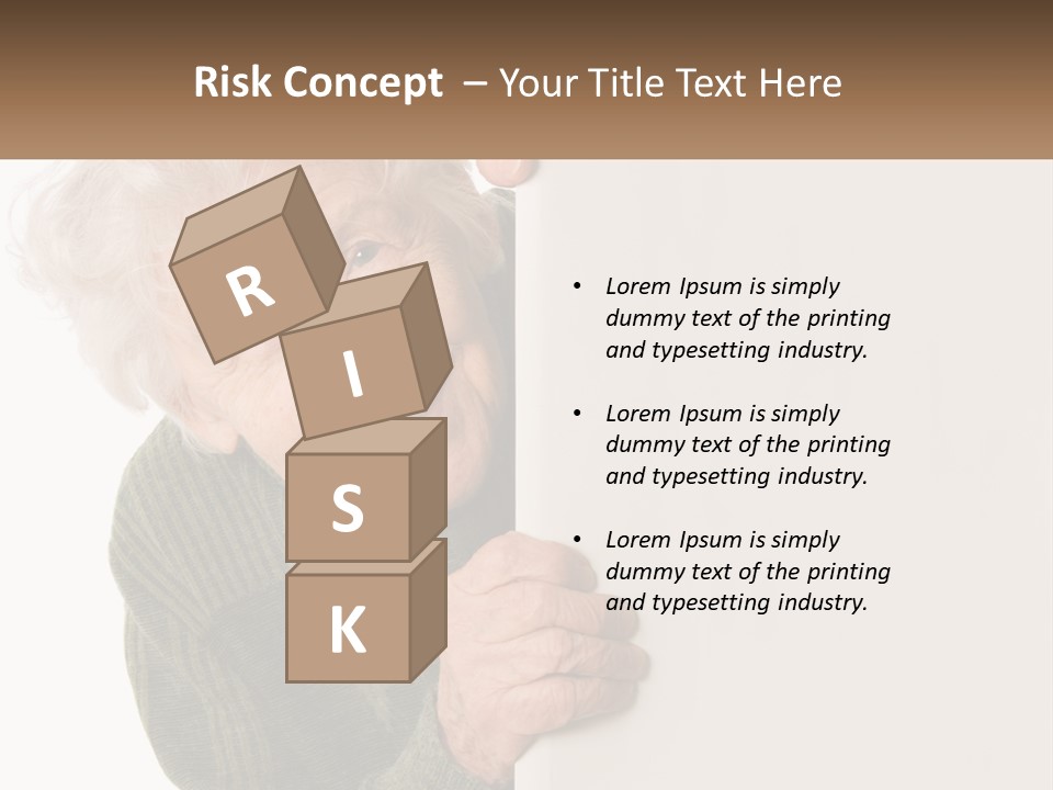 Coast Portrait Peaceful PowerPoint Template