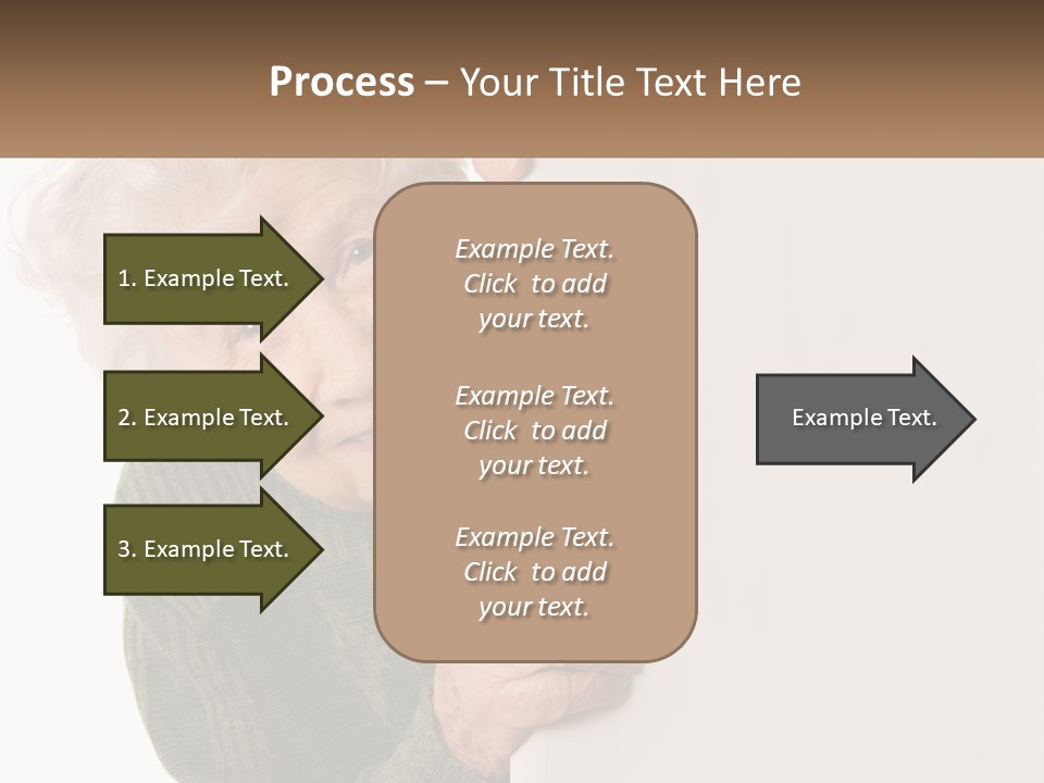 Coast Portrait Peaceful PowerPoint Template