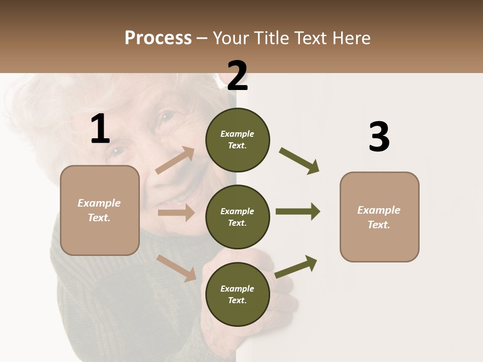 Coast Portrait Peaceful PowerPoint Template