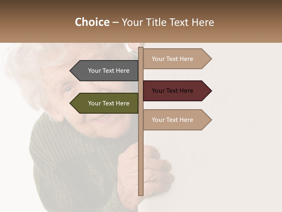 Coast Portrait Peaceful PowerPoint Template