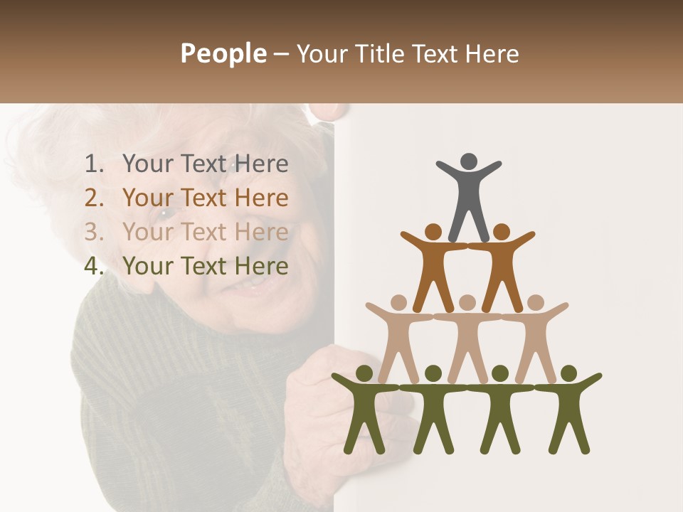 Coast Portrait Peaceful PowerPoint Template