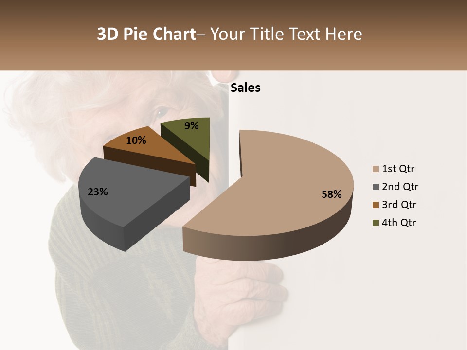 Coast Portrait Peaceful PowerPoint Template