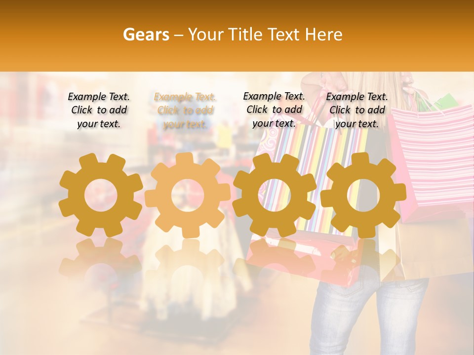 Water Sea Elderly PowerPoint Template