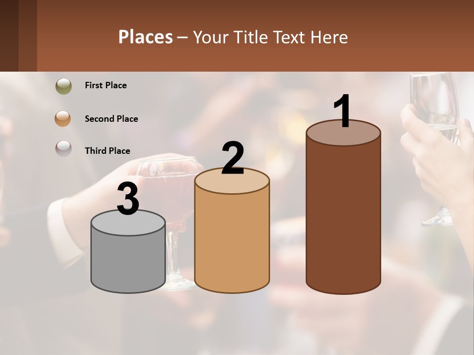 Coastal Caucasian Beach PowerPoint Template