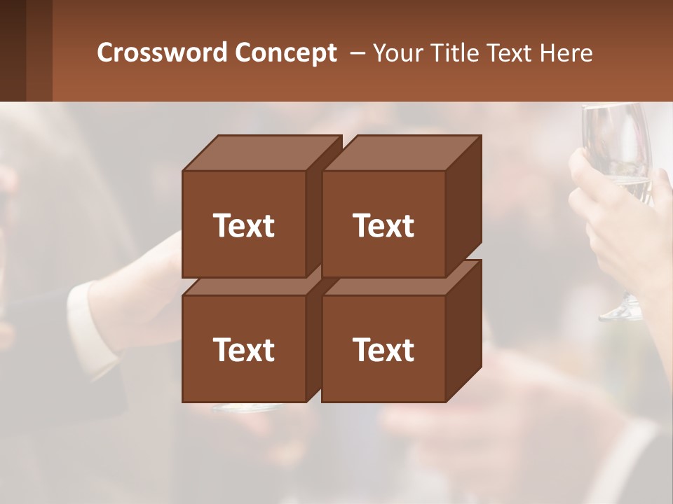 Coastal Caucasian Beach PowerPoint Template