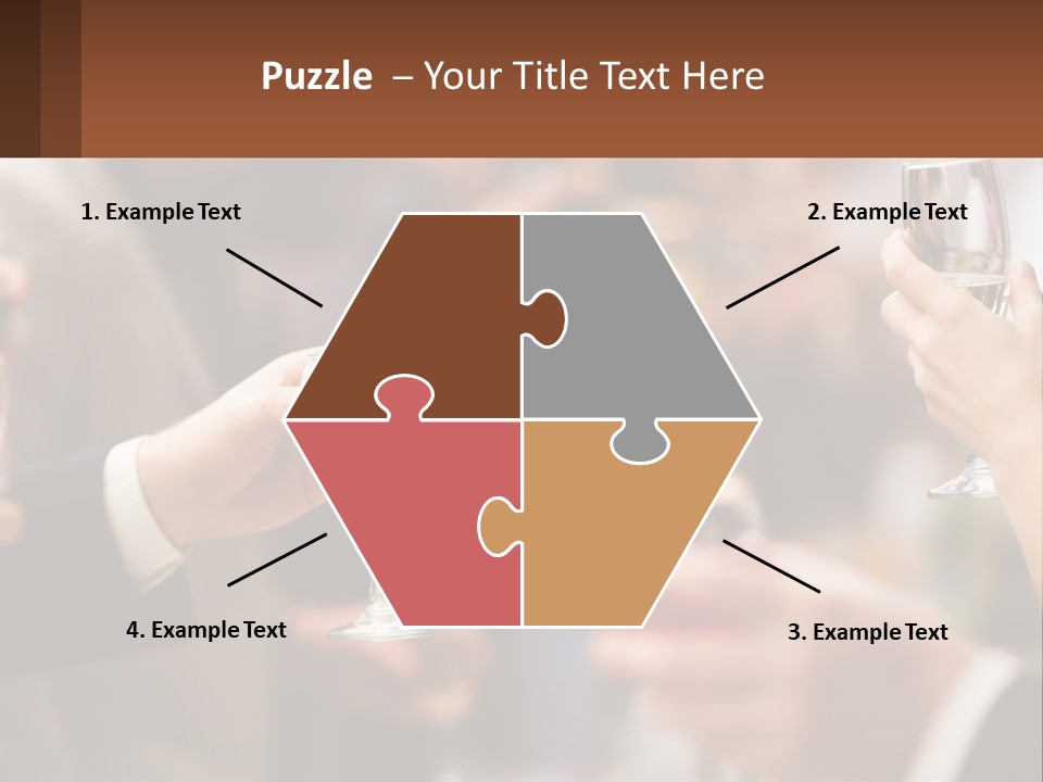 Coastal Caucasian Beach PowerPoint Template